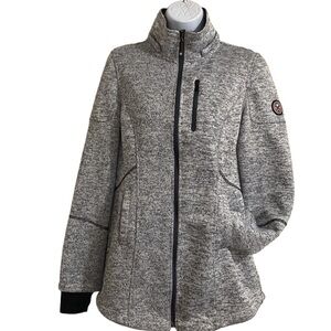 HFX Performance Luna Knit women Jacket in size S comfy outdoor fleece lining
